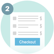 ขั้นตอนที่ 2 เช็คสินค้าในตะกร้า และสั่งซื้อ ขั้นตอนที่2